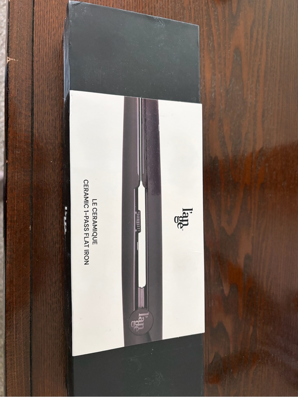 Lange Ceramic 1" Flat Iron in Black